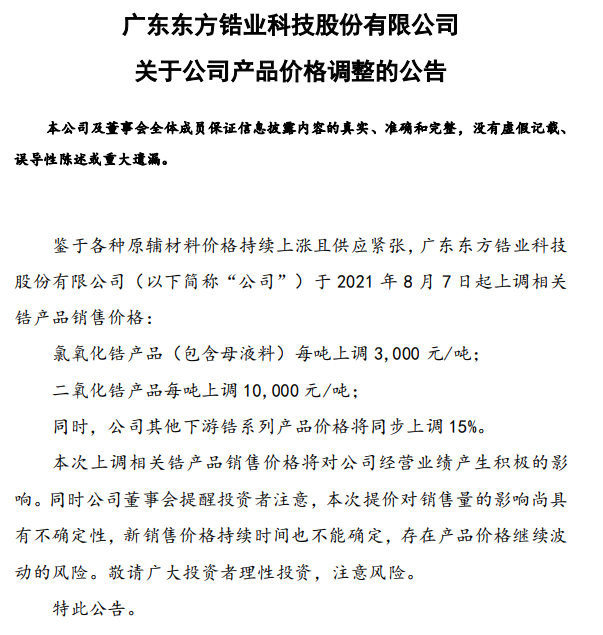 鋯業(yè)行情探秘，小巷中的隱藏商機